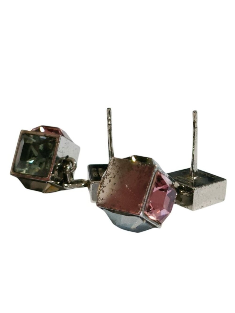Louis Vuitton Book le Reille Gamble Vijoux Earrings Silver - Picture 6 of 7